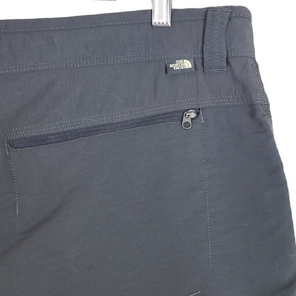North Face Charcoal Gray Nylon Shorts size 38 - Picture 3 of 5
